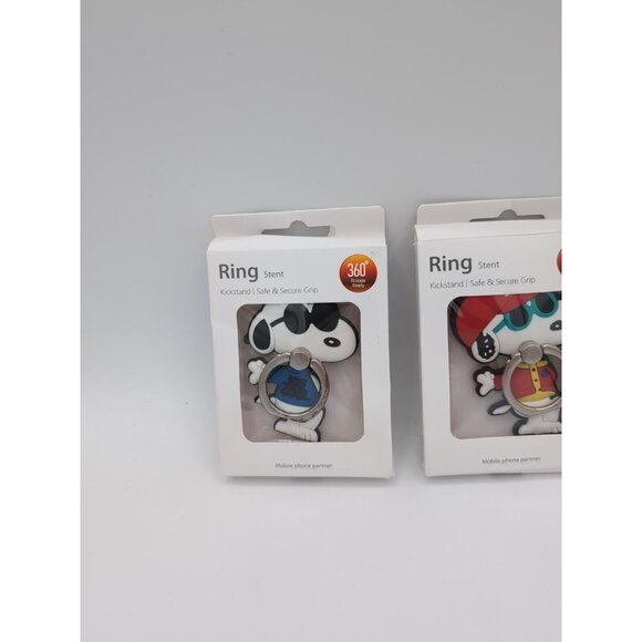 Stent 360 Degree Ring Cell Phone Kickstand 3 Pack Snoopy - Picture 2 of 4